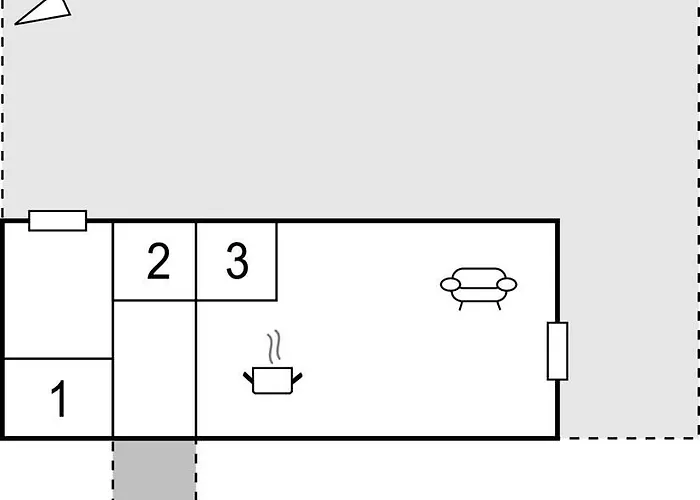 度假居 Three-bedroom In Ejstrupholm *